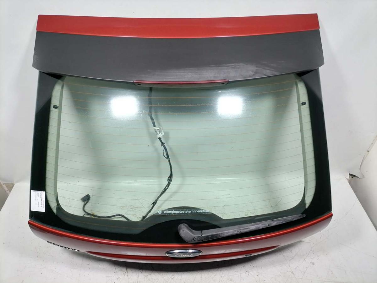 Ford Focus 2 original Heckklapppe mit Heckscheibe Tango Rot Flie&szlig;heck Bj.2006